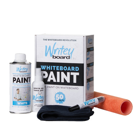 White Whiteboard Paint (5'L x 5'W)