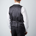 3 Piece Classic Fit Suit // Black (US: 44S)