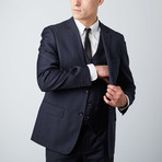 3 Piece Classic Fit Suit // Navy (US: 38R)