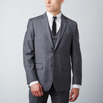 3 Piece Classic Fit Suit // Grey (US: 42S)