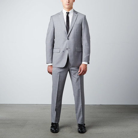 2 Piece Classic Fit Suit // Light Grey (US: 36S)