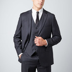 3 Piece Classic Fit Suit // Charcoal (US: 42L)