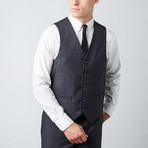 3 Piece Classic Fit Suit // Charcoal (US: 38R)