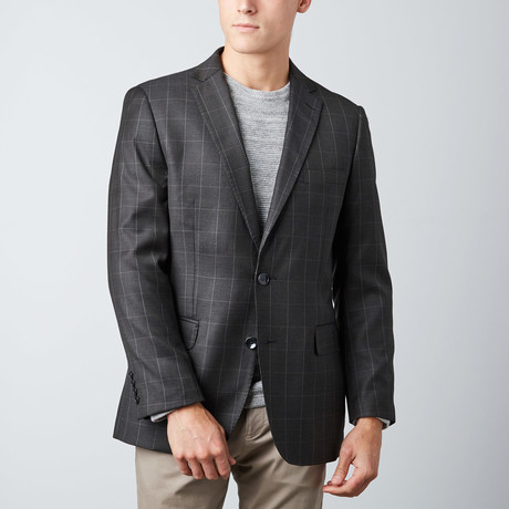 Plaid Sport Jacket // Black Forest (US: 38S)