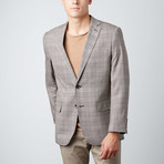 Plaid Sport Jacket // Grey (US: 40S)