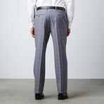 Windowpane Classic Fit Suit // Light Grey (US: 40R)