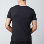 Rainbow T-Shirt // Black (M)