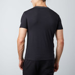 Sailor V-Neck T-Shirt // Black (M)