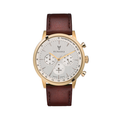 Renard Grande Chronograph Quartz // RC402YG14VRR