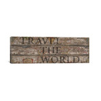 Travel The World (36"W x 12"H x 0.75"D)