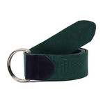 Calapoia Belt // Navy + Green (Size 85)