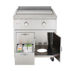 Grill Cart For Gas Griddle