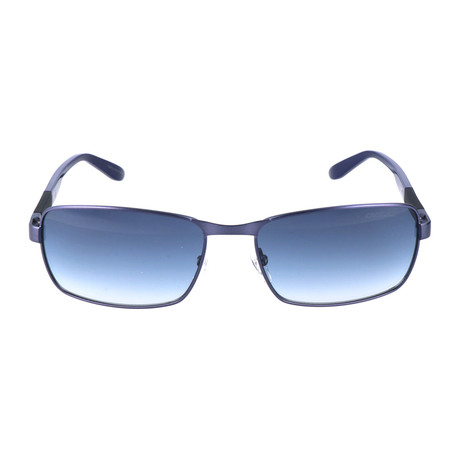 Tonal Square Metal Rim Navigator // Navy