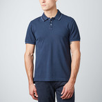 Short-Sleeve Polo // Navy (L)