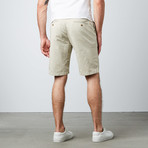 Classic Zip Front Short // Natural (40)