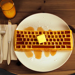 The Keyboard Waffle Iron
