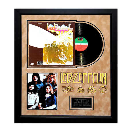 Led Zeppelin Signed Album // Led Zeppelin II