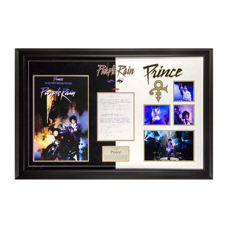 Prince Signed Lyrics