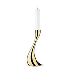 Cobra Floor Candleholder // Gold (Small)