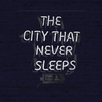 City Never Sleeps Neon Light