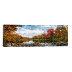 Northeast Creek Panorama by Danny Head (36"W x 12"H x 0.75"D)