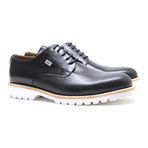 Edition Perforated Lace-Up Derby // Black (Euro: 45)
