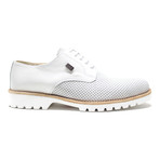 Edition Perforated Lace-Up Derby // White (Euro: 44)