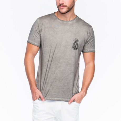 Pineapple T-Shirt // Faded Grey (S)