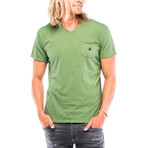 Camping Pocket T-Shirt // Pigment Sage (L)