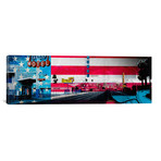 American Strip // Canvas (36"W x 12"H x 0.75"D)