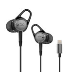 NC 21 Noise Cancelling Earbuds // Grey (Lightning)