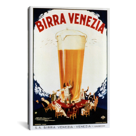 Birra Venezia // Vintage Apple Collection (26"W x 18"H x 0.75"D)