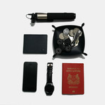 Deuce Billfold Wallet // Full Grain Leather (Black)