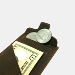 Deuce Billfold Wallet // Crazy Horse Leather