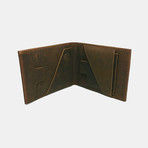 Deuce Billfold Wallet // Crazy Horse Leather