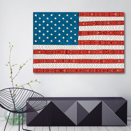 USA // Bianca Green // Stretched Canvas (24"W x 16"H x 1.5"D)