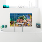 The Marine Fauna Tiles // 60 ct. (40"W x 24"H)