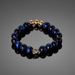 Robiga // Blue Tiger Eye Stone Bracelet