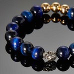 Robiga // Blue Tiger Eye Stone Bracelet