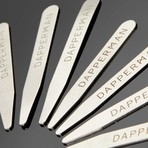 Dapperman Collar Stays // 4 Pair Set
