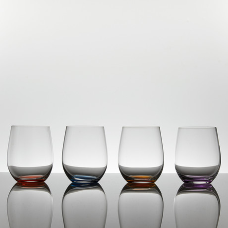 Happy O Vol. 2 // Wine Tumbler // Set of 4