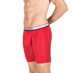 Boxer Brief // 9" // Red (2X-Large)
