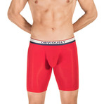 Boxer Brief // 9" // Red (X-Large)