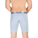 9 Inch Leg PrimeMan Boxer Brief // Ice (Small)