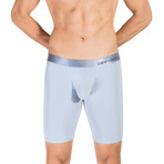 9 Inch Leg PrimeMan Boxer Brief // Ice (Small)