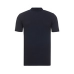 EA7 Rubberized Patch Polo // Navy (S)