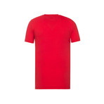EA7 Mountain Graphic Tee // Red (XS)