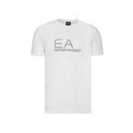 EA7 Linear Logo Graphic Tee // White (XS)