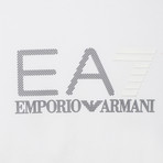 EA7 Linear Logo Graphic Tee // White (XS)