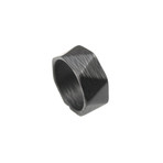 Facet Wave Carbon Fiber Ring (Size 5)